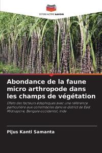 Abondance de la faune micro arthropode dans les champs de végétation