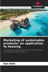Marketing of sustainable products