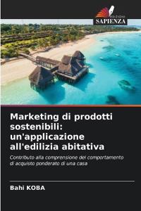 Marketing di prodotti sostenibili