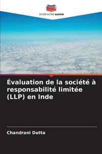 Évaluation de la société à responsabilité limitée (LLP) en Inde