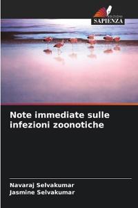 Note immediate sulle infezioni zoonotiche