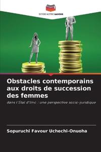 Obstacles contemporains aux droits de succession des femmes