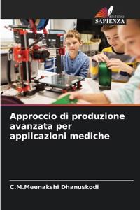 Approccio di produzione avanzata per applicazioni mediche