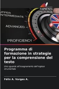 Programma di formazione in strategie per la comprensione del testo