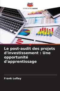 Le post-audit des projets d'investissement