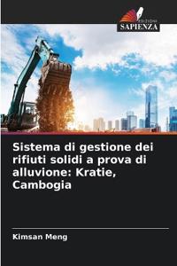 Sistema di gestione dei rifiuti solidi a prova di alluvione