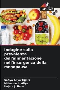 Indagine sulla prevalenza dell'alimentazione nell'insorgenza della menopausa