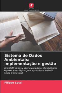 Sistema de Dados Ambientais