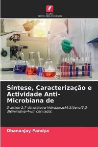 Síntese, Caracterização e Actividade Anti-Microbiana de