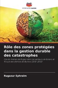 Rôle des zones protégées dans la gestion durable des catastrophes
