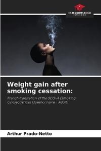 Weight gain after smoking cessation