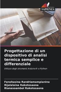 Progettazione di un dispositivo di analisi termica semplice e differenziale
