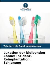 Luxation der bleibenden Zähne