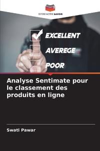 Analyse Sentimate pour le classement des produits en ligne