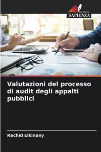 Valutazioni del processo di audit degli appalti pubblici