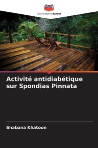 Activité antidiabétique sur Spondias Pinnata