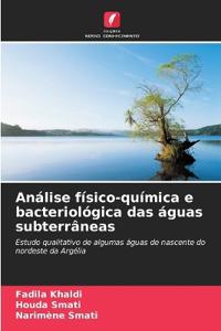Análise físico-química e bacteriológica das águas subterrâneas