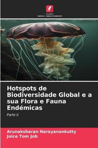 Bokomslag for "Hotspots de Biodiversidade Global e a sua Flora e Fauna Endémicas"