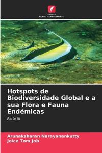 Bokomslag for "Hotspots de Biodiversidade Global e a sua Flora e Fauna Endémicas"