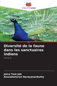 Bokomslag for "Diversité de la faune dans les sanctuaires indiens"