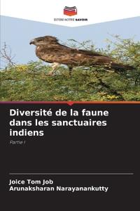 Bokomslag for "Diversité de la faune dans les sanctuaires indiens"
