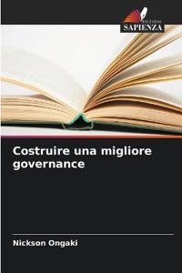 Costruire una migliore governance