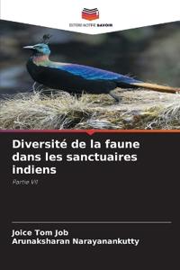 Bokomslag for "Diversité de la faune dans les sanctuaires indiens"