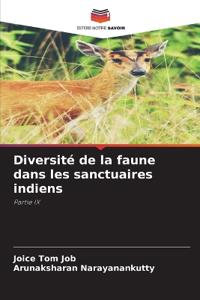 Bokomslag for "Diversité de la faune dans les sanctuaires indiens"