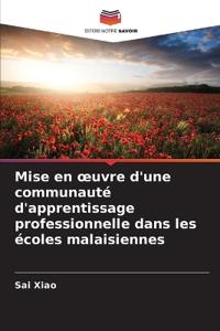 Mise en oeuvre d'une communauté d'apprentissage professionnelle dans les écoles malaisiennes