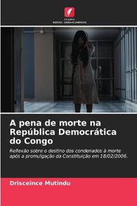 A pena de morte na República Democrática do Congo