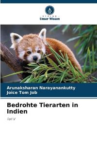 Bokomslag for "Bedrohte Tierarten in Indien"