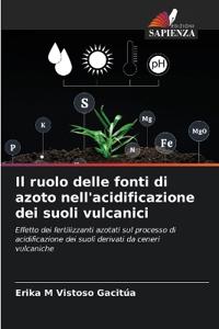 Il ruolo delle fonti di azoto nell'acidificazione dei suoli vulcanici