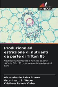 Produzione ed estrazione di nutrienti da parte di Tifton 85