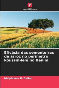 Eficácia das sementeiras de arroz no perímetro koussin-lélé no Benim