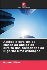 Acções e direitos de classe ao abrigo do direito das sociedades da Nigéria