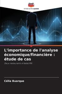 L'importance de l'analyse économique/financière