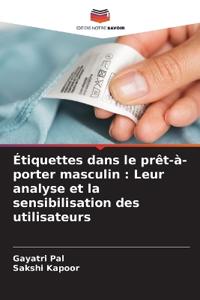 Étiquettes dans le prêt-à-porter masculin