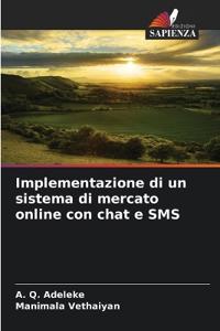 Implementazione di un sistema di mercato online con chat e SMS