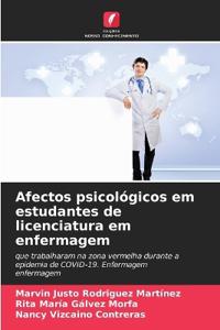 Afectos psicológicos em estudantes de licenciatura em enfermagem