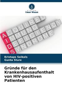 Gründe für den Krankenhausaufenthalt von HIV-positiven Patienten