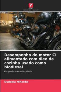Desempenho do motor CI alimentado com óleo de cozinha usado como biodiesel