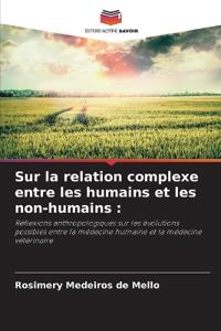 Sur la relation complexe entre les humains et les non-humains