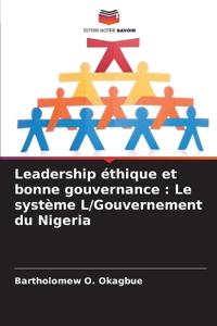 Leadership éthique et bonne gouvernance