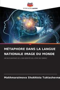 Métaphore Dans La Langue Nationale Image Du Monde