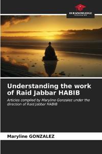 Understanding the work of Raid Jabbar HABIB