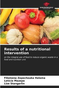 Results of a nutritional intervention