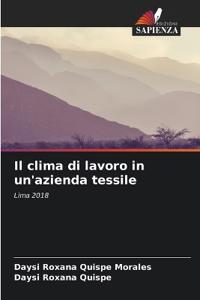 Il clima di lavoro in un'azienda tessile