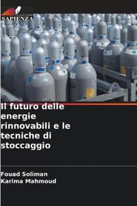 Il futuro delle energie rinnovabili e le tecniche di stoccaggio
