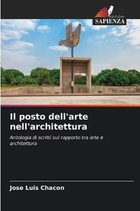 Il posto dell'arte nell'architettura