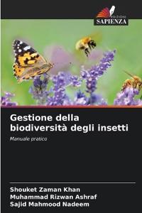 Gestione della biodiversità degli insetti